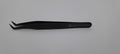Beauty Lofters Diamond Grip Boot Tweezer in plasma black, side view